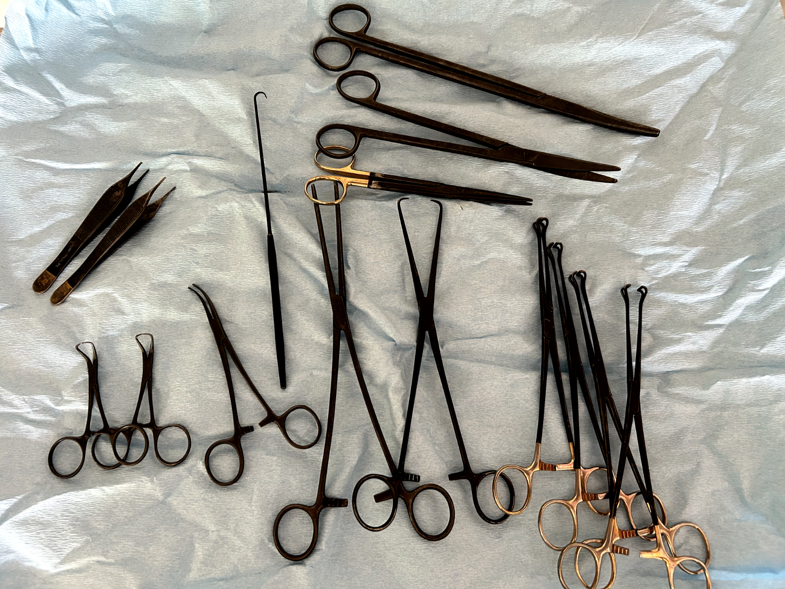 Simpson Basve Inc Gynecological Medical Instrumentation Set - Ebonized for Laser