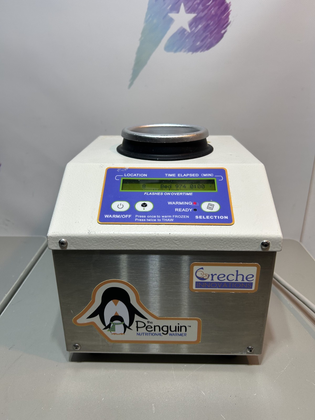 Creche Innovations The Penguin Nutritional Warmer Model PNW-001-1.0