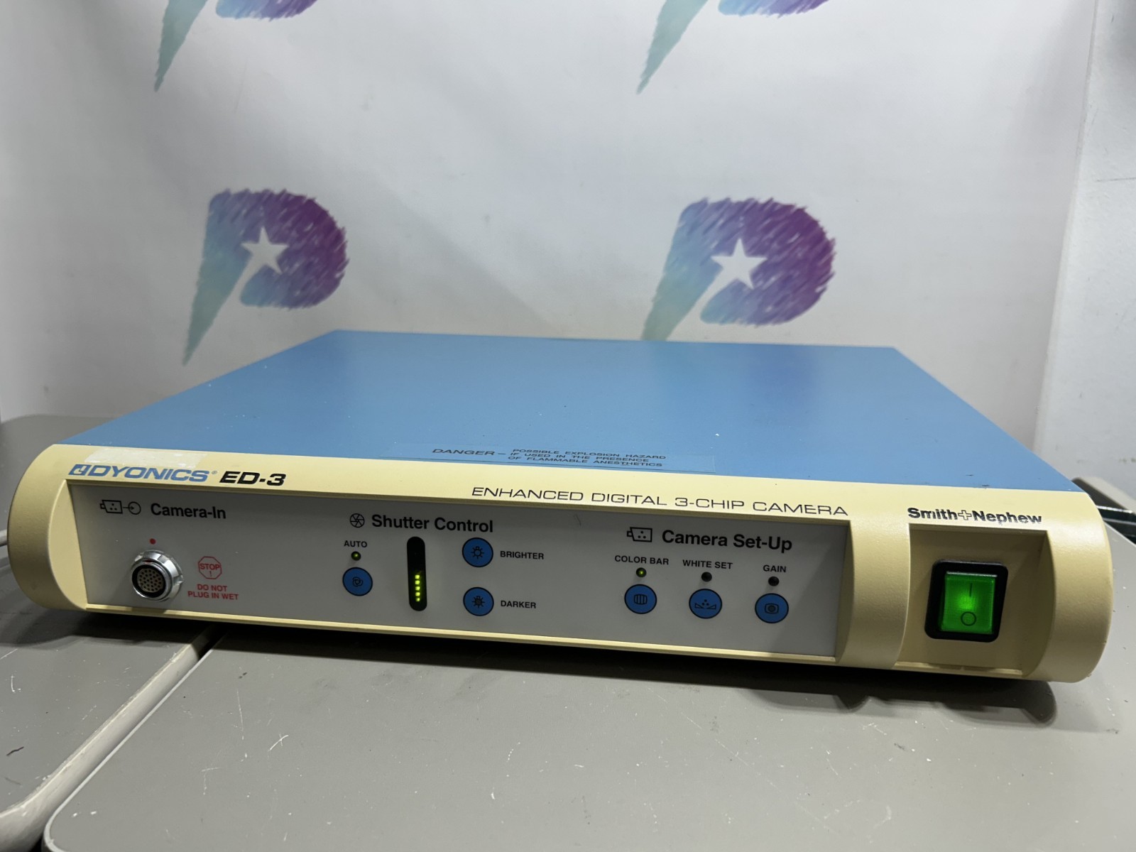 Smith & Nephew Dyonics 7206063 ED-3 Camera Console