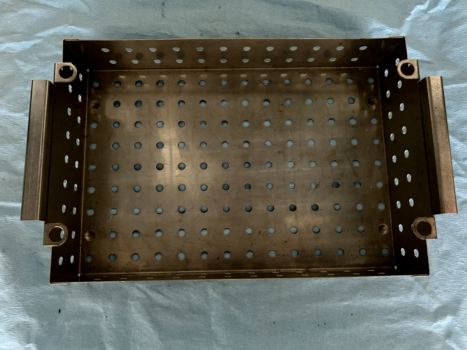 Autoclave Sterilizer Tray 15" x 8.75" - Stainless Steel