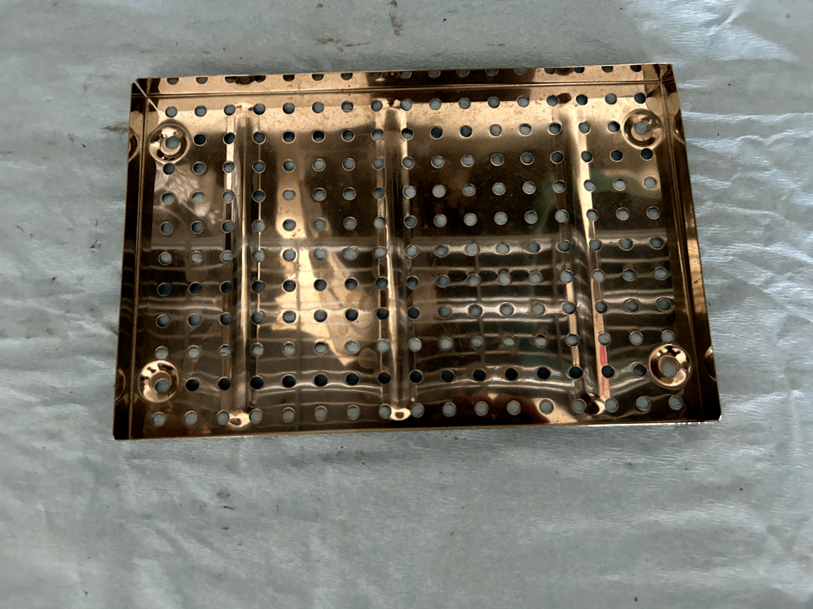 Autoclave Sterilizer Tray 11" x 7.25" - Stainless Steel