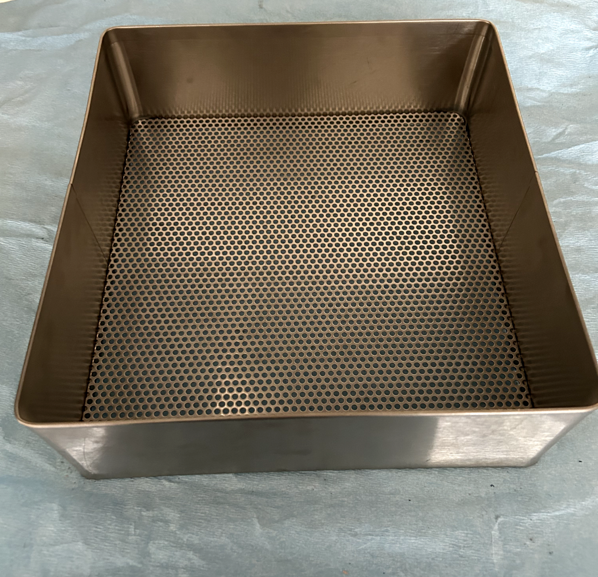Integra Miltex Stainless Steel Autoclavable Tray Basin 10" x 10.5"