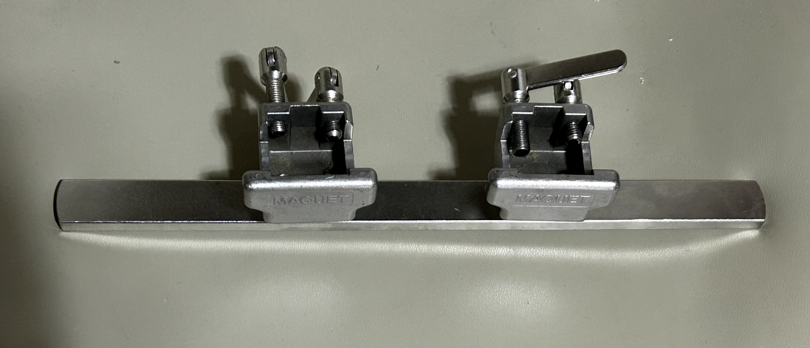 Maquet 1005.40A0 Head Rest Connection Bracket / Locking Device Rail
