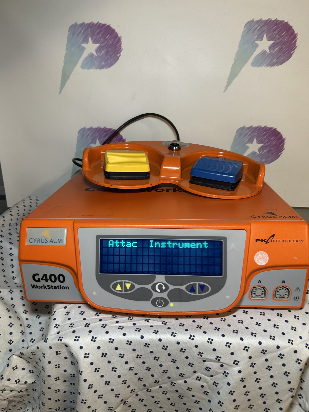 Gyrus ACMI G400 WorkStation PK Technology with Footswitch 777000