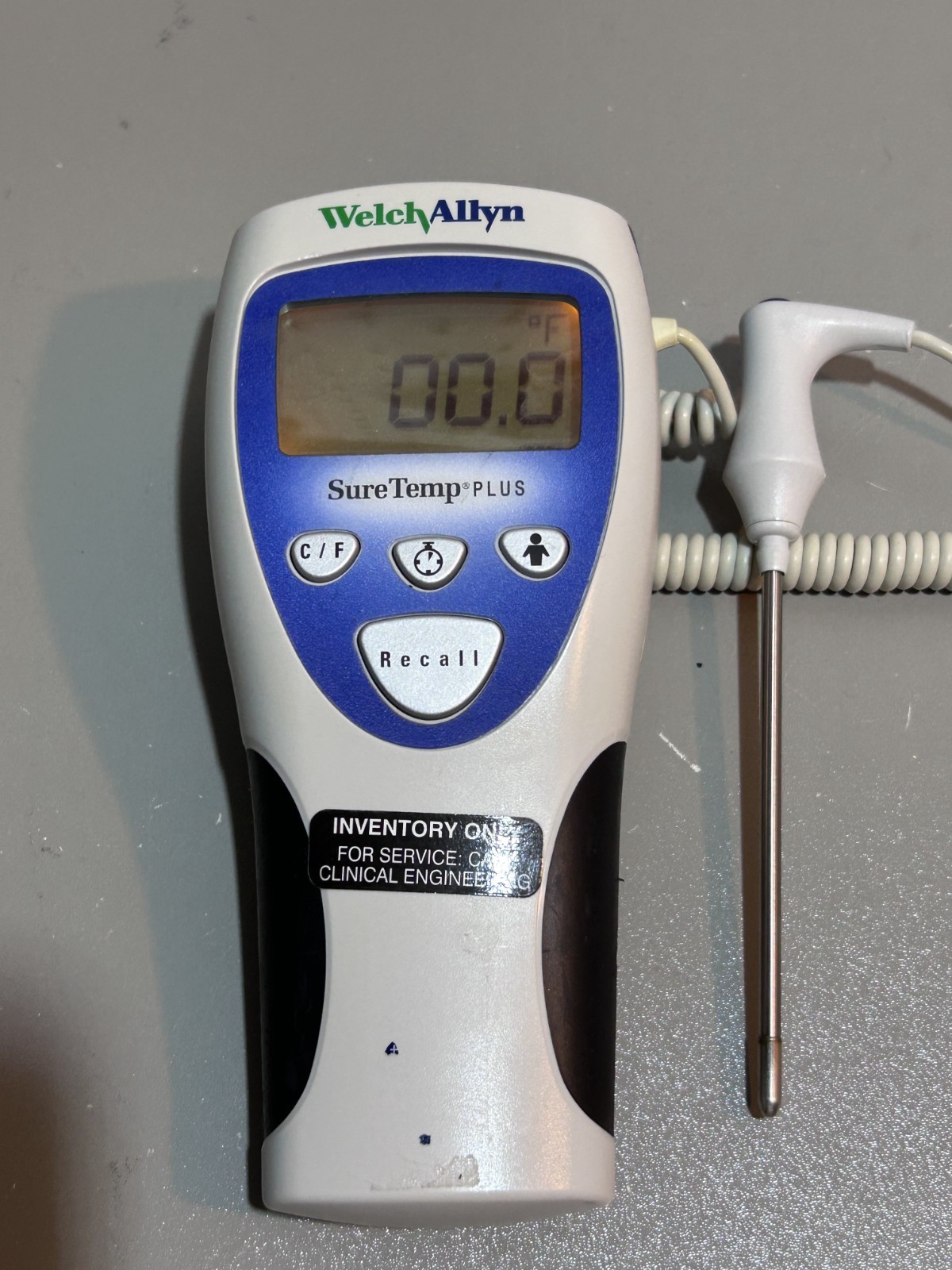 Welch Allyn Digital Thermometer SureTemp Plus 692 with Probe