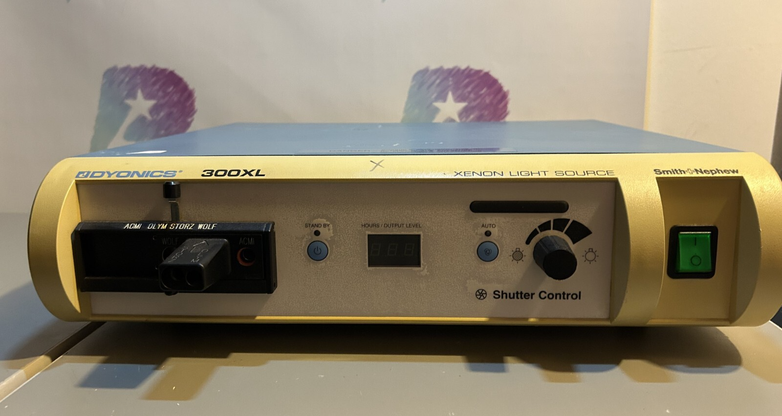 Dyonics 300XL Light Source - No Fuse - Sold As Is